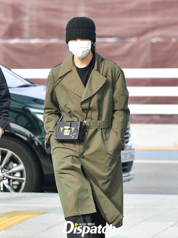 BTS Jimin LA havaalanı modasına gidiyor 
